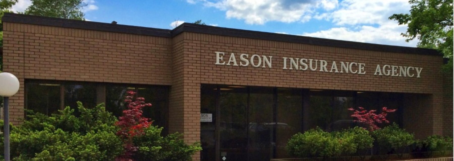 front of Eason Insurance Agency building